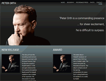 Tablet Screenshot of peterorth.de